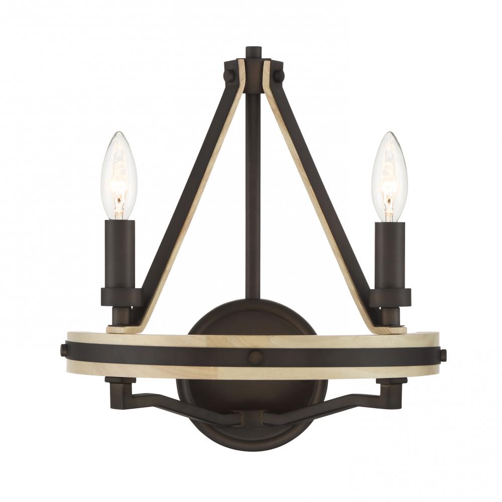 Sonoma 13.5" High 2-Light Wall Sconce