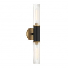 Minka-Lavery 1902-876 - Stamford 24" High 2-Light Wall Sconce