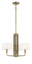 Minka-Lavery 2783-695 - Chelsea - 3 Light Chandelier, a Robin Baron Design