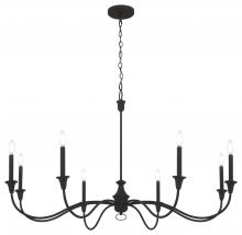 Minka-Lavery 6258-076 - Halifax County - 8 Light, Chandelier Fixture in Metal