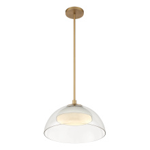 Minka-Lavery 2036-732-L - Halwynd 15" LED Convertible Pendant/Semi-Flush Mount