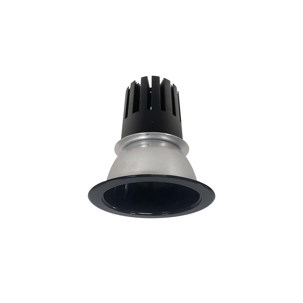 4" Sapphire III Round Open Reflector, 2500lm, 4000K, Spot Optic, Black Reflector/Black Flange