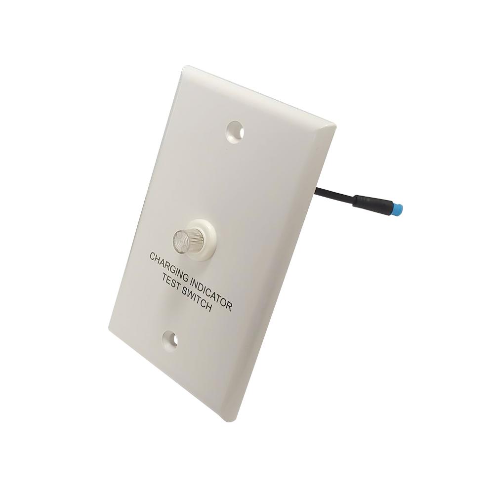 Replacement Face Plate and Test Switch for NEPK-20LEDUNV and NEPK-23LEDUNV