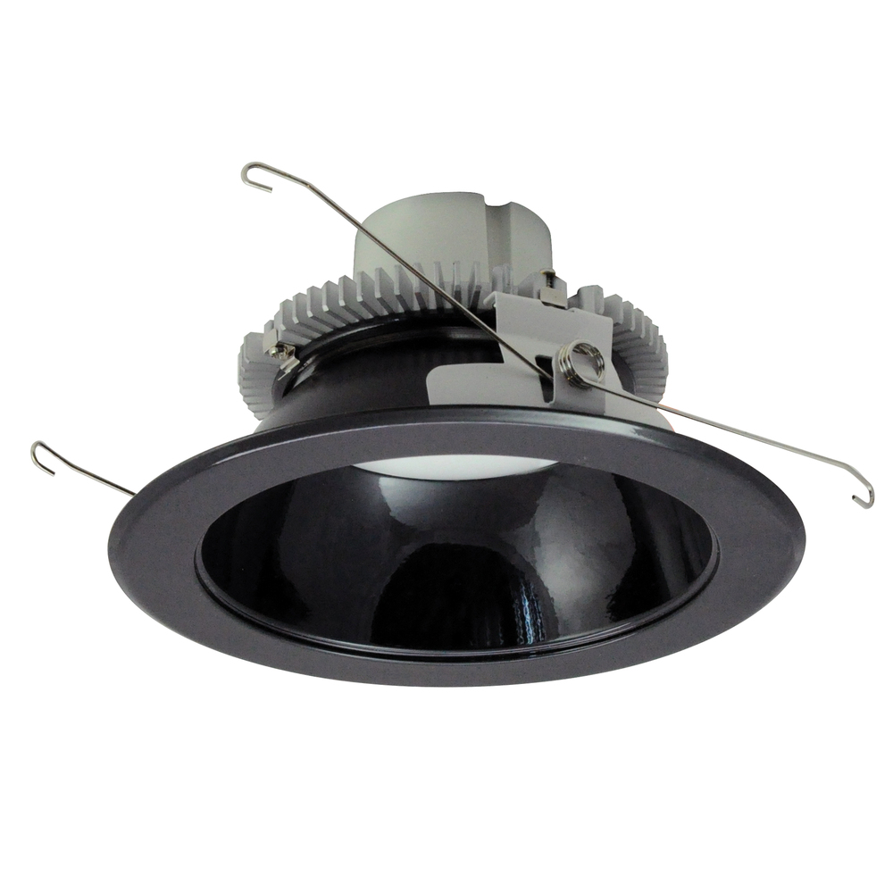 6" Cobalt Click Round Retrofit Reflector, 750lm / 10W, 4000K, Black Reflector / Black Flange,