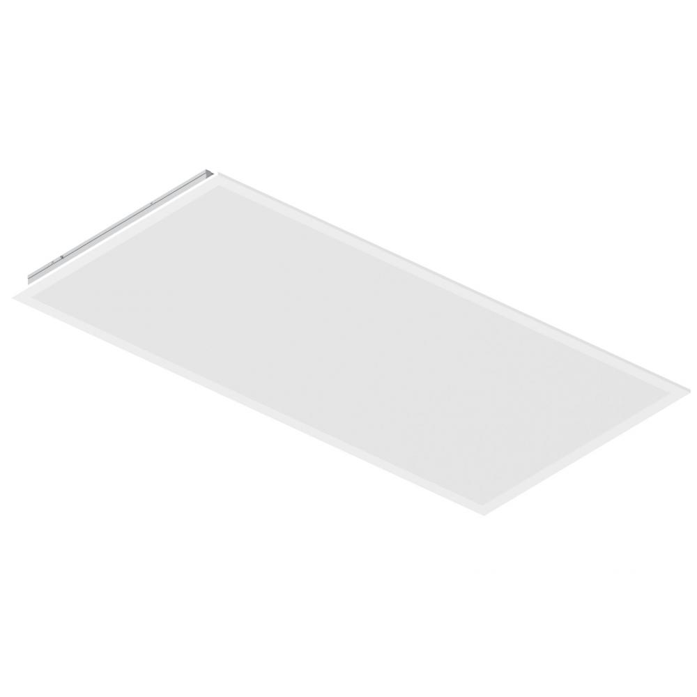 2'x4' LED Backlit Panel with Selectable Lumens & CCT, White Finish