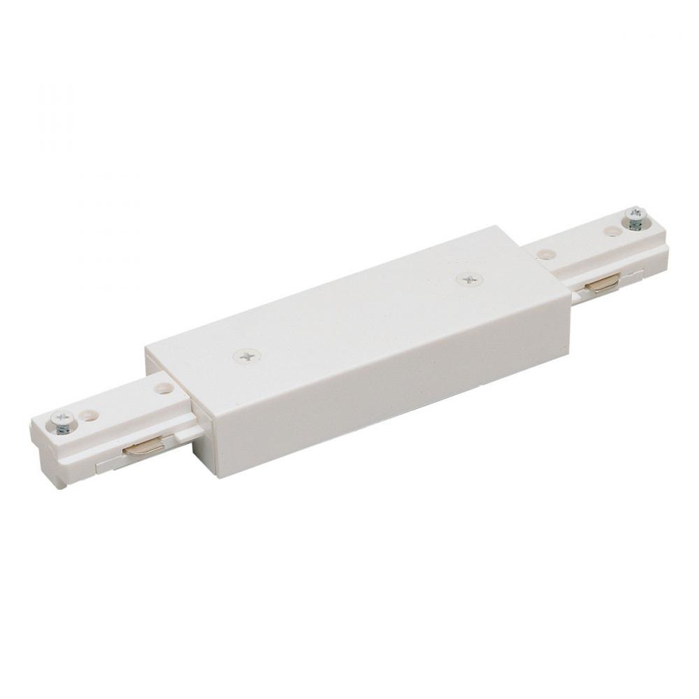 I-Connector for Two-Circuit Track, White Finish