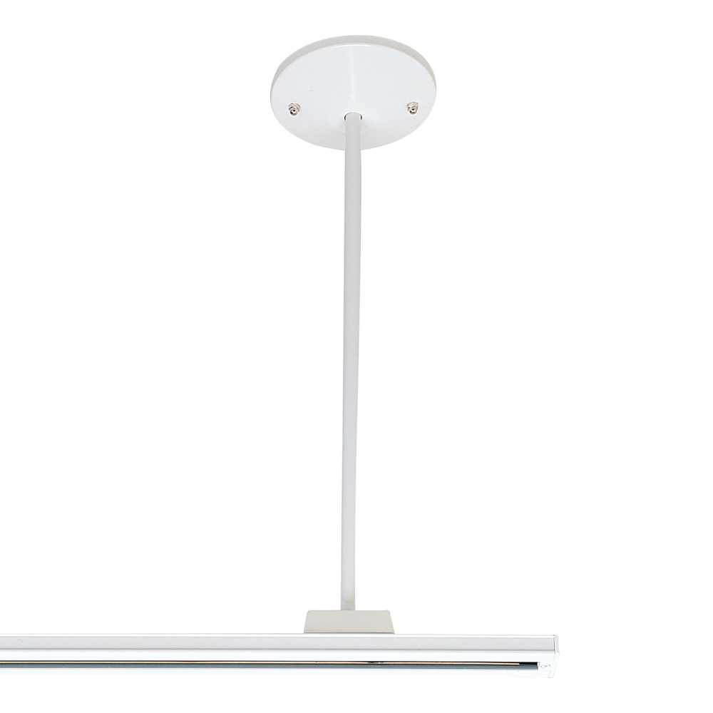 48" Pendant Assembly Kit for Track Systems, White Finish