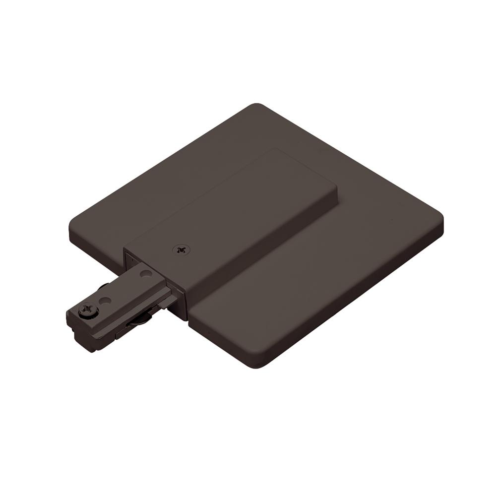 Live End Feed w/ Canopy, One-Circuit Track, Bronze Finish