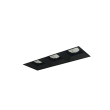 Nora NMIOTL-13-NF-FFF-CDX-10-B - Iolite MLS 3-Head Trimless Reflector Kit, Comfort Dim, 800lm, Black Fixed Downlt. Trims