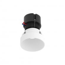 Nora NPR-4RTLNDC30XWW - 4" Pearl 120V LED Round Trimless Retrofit Downlight, 1150lm / 10W, 3000K, Warm White Finish
