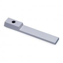 Nora NT-326S - Wire Way Cover for Track Systems, Silver Finish