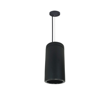 Nora NYLS3-6C1L535NP01BBB - 6" Sapphire III Cable Mount Black Cylinder, Black Reflector/Black Flange, 120V; Phase Dimming,