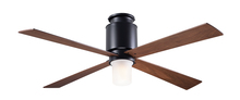 Modern Fan Co. LAP-FM-DB-50-MG-552-002 - Lapa Flush Fan; Dark Bronze Finish; 50" Mahogany Blades; 17W LED; Fan Speed and Light Control