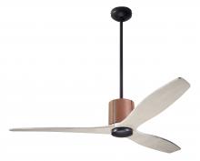 Modern Fan Co. LLX-DBTA-54-WW-NL-WC - LeatherLuxe DC Fan; Dark Bronze Finish with Tan Leather; 54" Whitewash Blades; No Light
