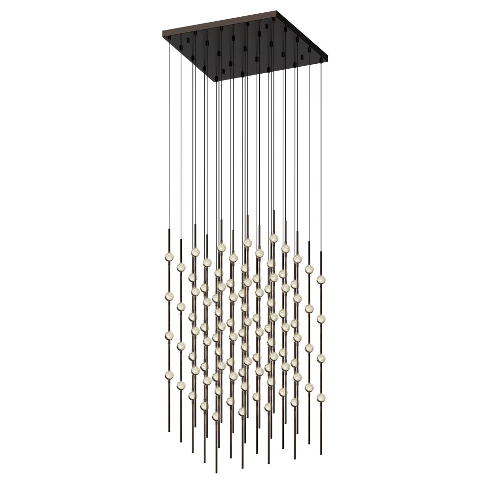 Cosmic Cube 20" LED Pendant (2700K)