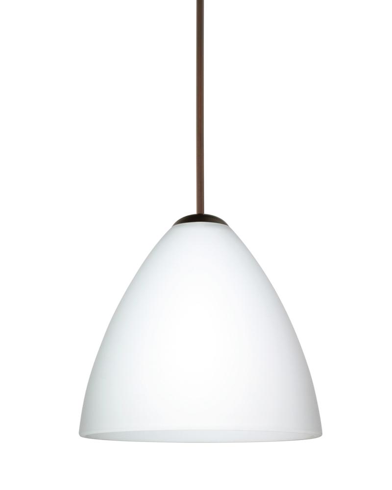 Besa Pendant Mia Bronze Opal Matte 1x50W MAX GY6.35 Base
