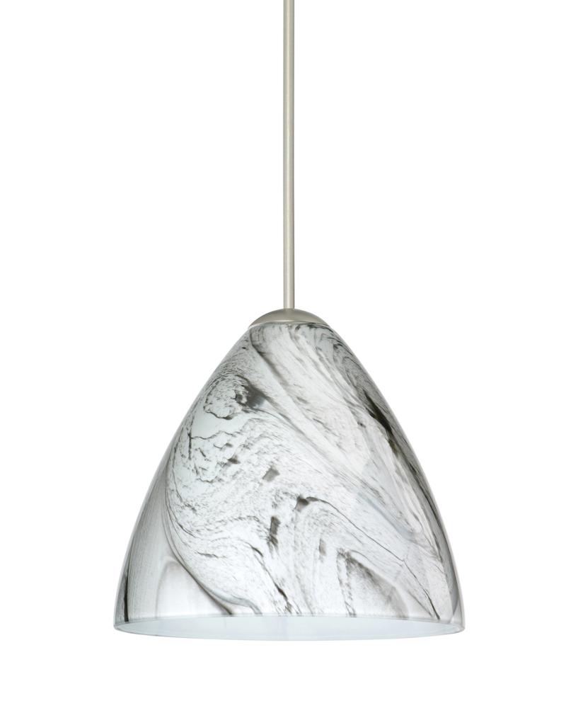 Besa Pendant Mia Satin Nickel Marble Grigio 1x50W MAX GY6.35 Base