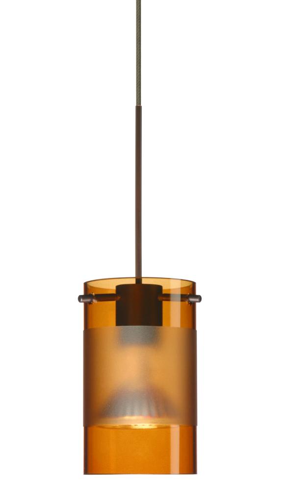 Besa Pendant Scope 4 Bronze Armagnac/Frost 1x5W LED MR16
