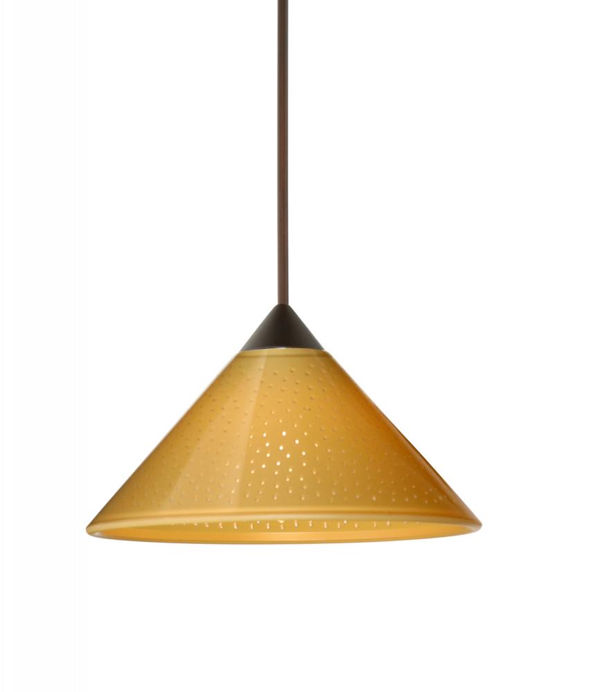 Besa Pendant Kona Bronze Mango Starpoint 1x50W MAX GY6.35 Base