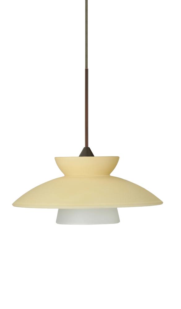 Besa Pendant Trilo 7 Bronze Champagne 1x50W MAX GY6.35 Base