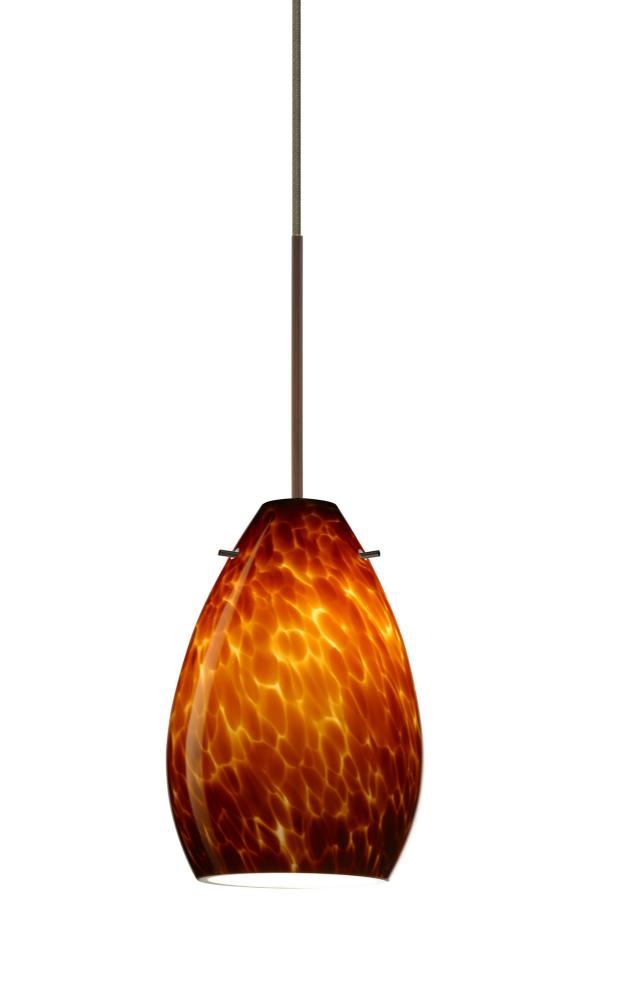 Besa Pendant For Mulitport Canopy Pera 6 Bronze Amber Cloud 1x50W MAX GY6.35 Base