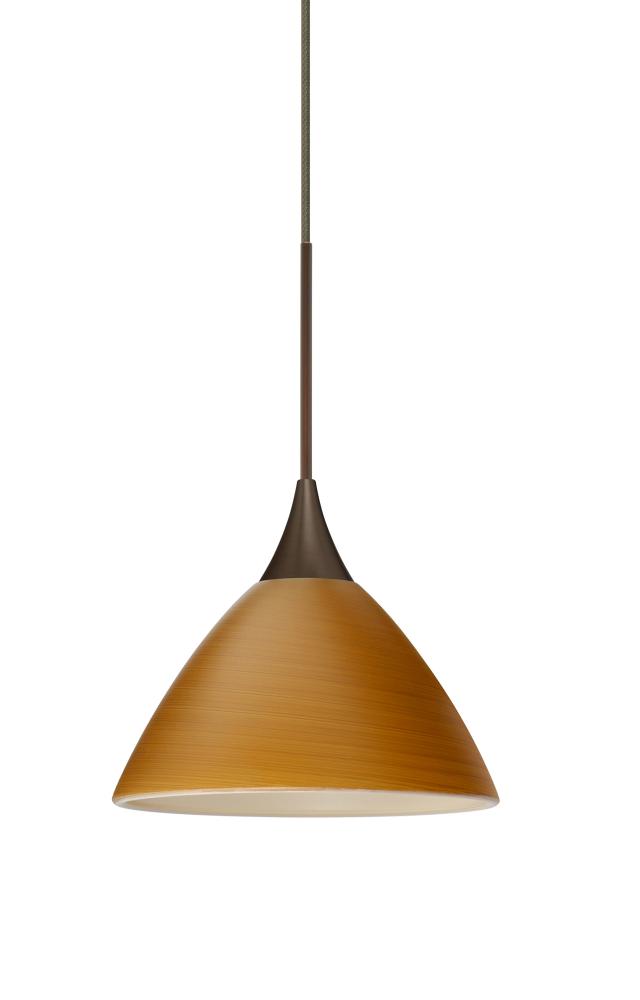 Besa Pendant For Multiport Canopy Domi Bronze Oak 1x50W MAX GY6.35 Base