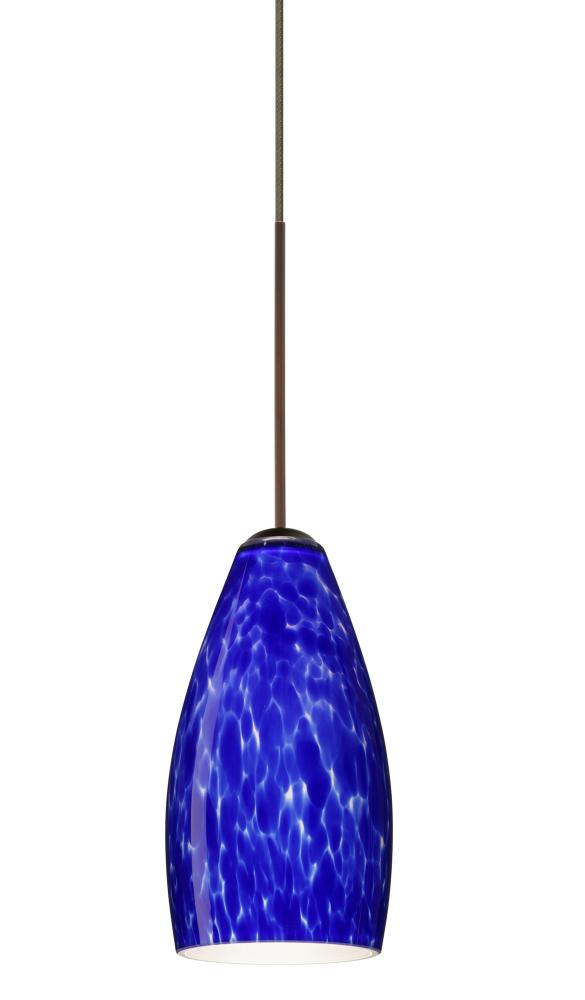 Besa Pendant For Multiport Canopy Karli Bronze Blue Cloud 1x50W MAX GY6.35 Base