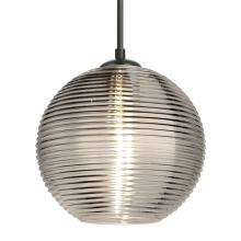 Besa Lighting 1JC-461602-BK - Besa Kristall 8 Pendant Black Smoke 1x75W Medium Base