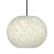 Besa Lighting 1JC-477619-BK - Besa Pendant Luna Black Carrera 1x100W Medium Base