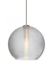 Besa Lighting 1XT-461500-SN - Besa Pendant Kristall 6 Satin Nickel Clear 1x35W MAX GY6.35 Base
