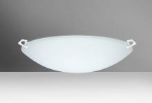 Besa Lighting 841925-MED-WH - Besa Ceiling Sonya 20 White Satin Frost 3x100W Medium Base