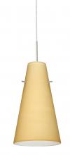 Besa Lighting J-4124VM-SN - Besa Cierro Pendant For Multiport Canopy Satin Nickel Vanilla Matte 1x100W Medium Base