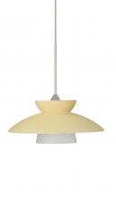 Besa Lighting RXP-271897-SN - Besa Pendant Trilo 7 Satin Nickel Champagne 1x50W MAX GY6.35 Base