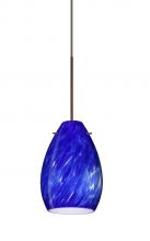Besa Lighting X-171386-BR - Besa Pendant For Mulitport Canopy Pera 6 Bronze Blue Cloud 1x50W MAX GY6.35 Base