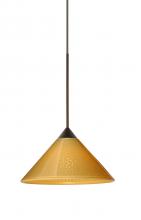 Besa Lighting X-282490-BR - Besa Pendant For Multiport Canopy Kona Bronze Mango Starpoint 1x50W MAX GY6.35 Base