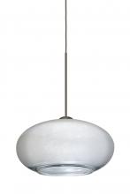 Besa Lighting XP-2492SF-BR - Besa Pendant Brio 7 Bronze Silver Foil 1x35W MAX GY6.35 Base