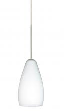 Besa Lighting XP-719807-SN - Besa Pendant Karli Satin Nickel Opal Matte 1x50W MAX GY6.35 Base