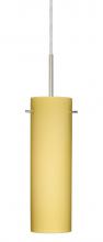 Besa Lighting 1BT-4930VM-MED-SN - Besa Copa Pendant Satin Nickel Vanilla Matte 1x40W B10 Medium Base