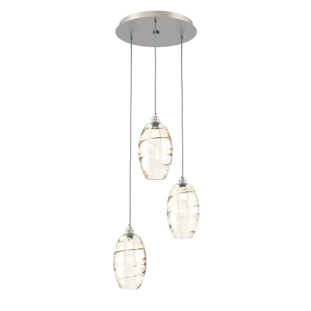Ellisse Round 3pc Multi-Pendant