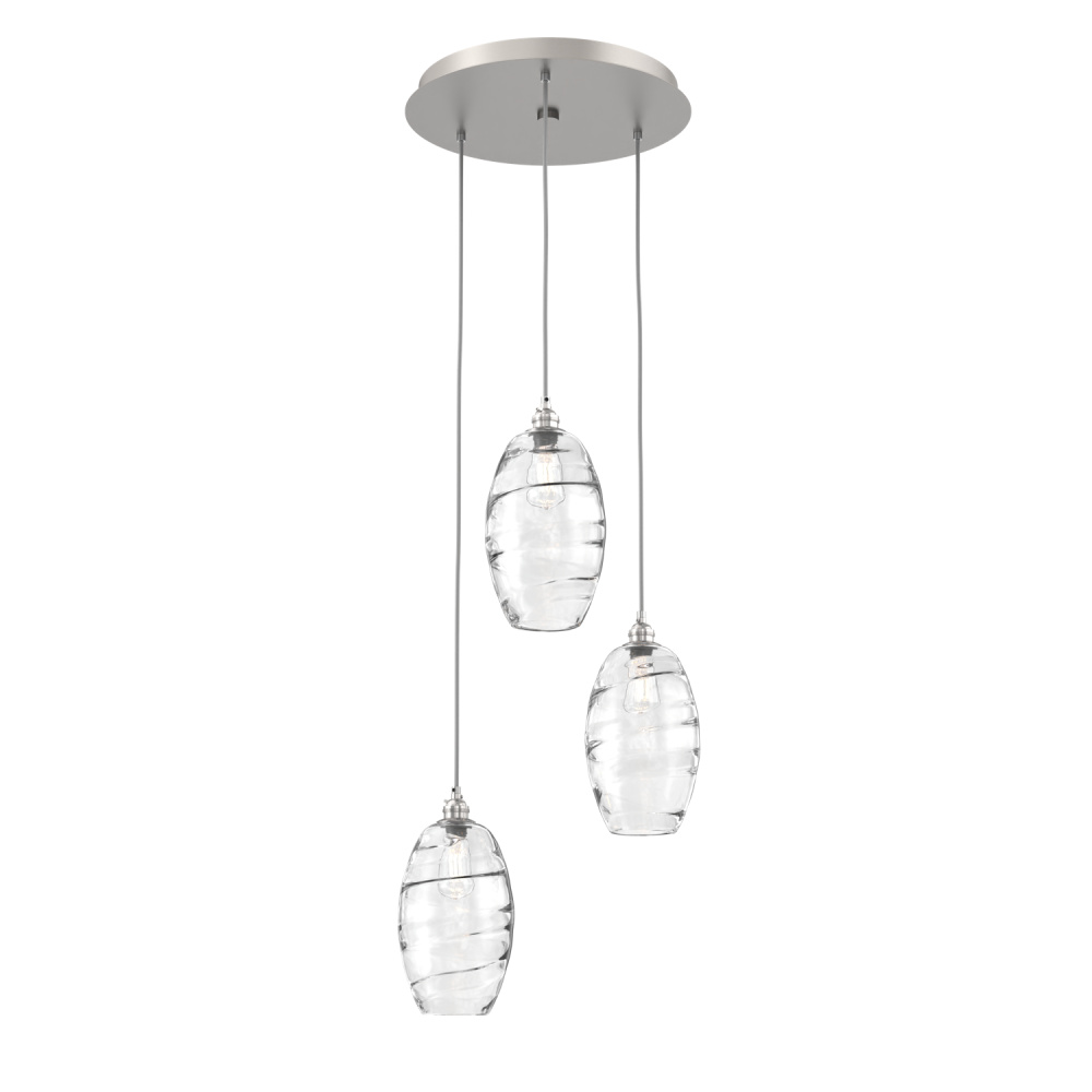 Ellisse Round 3pc Multi-Pendant