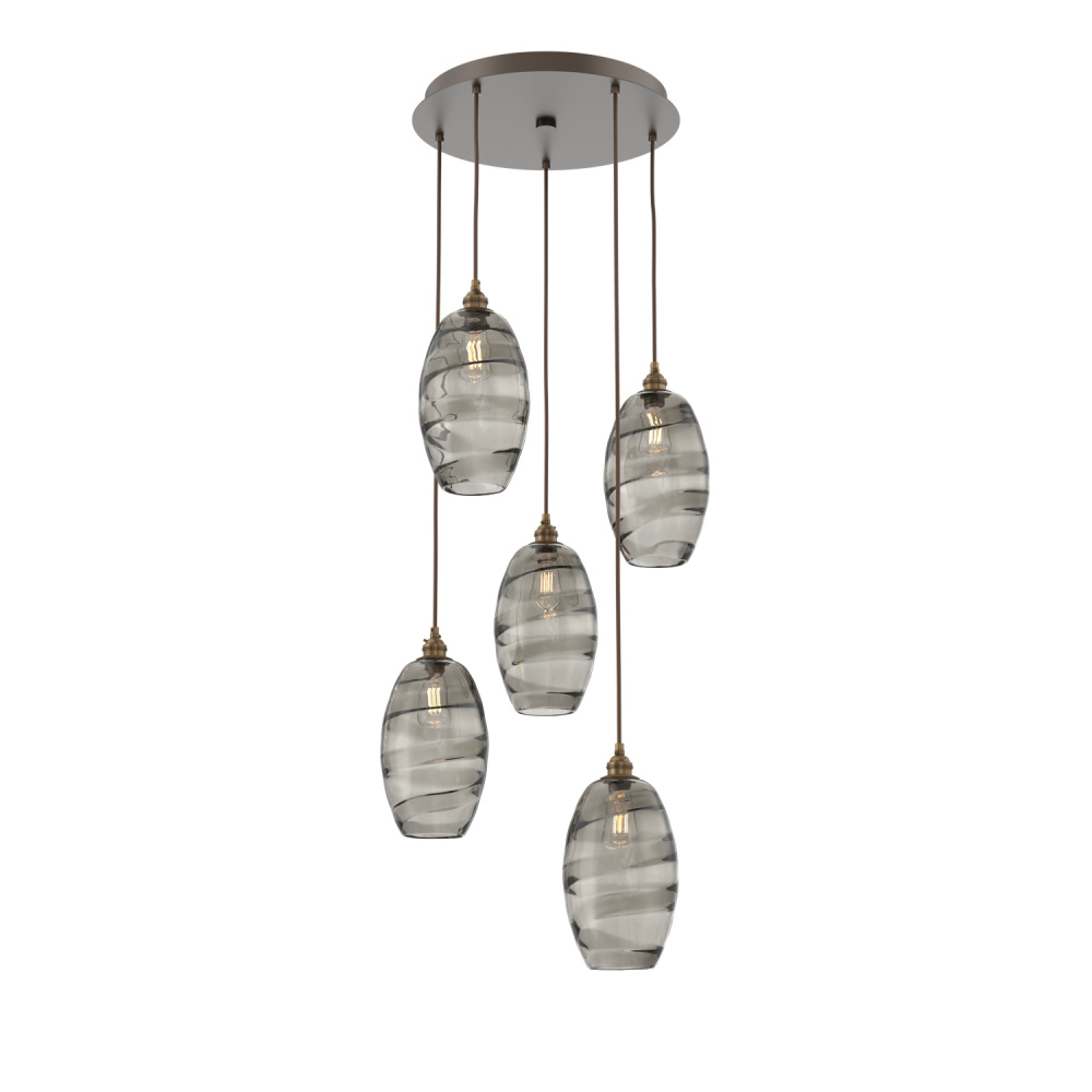 Ellisse Round 5pc Multi-Pendant