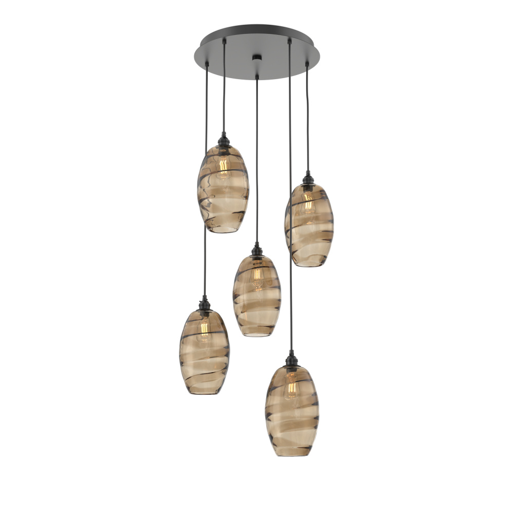 Ellisse Round 5pc Multi-Pendant