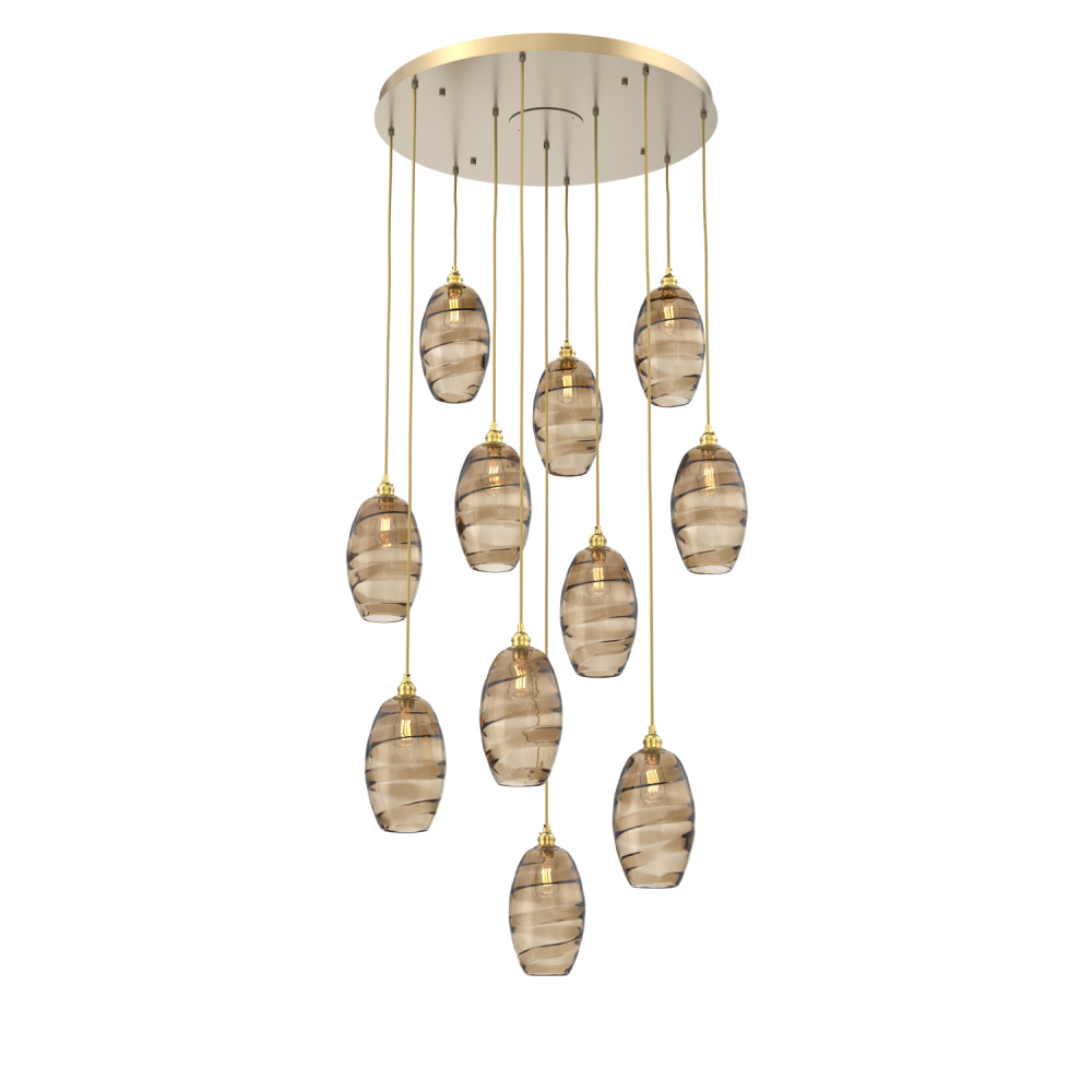 Ellisse Round 11pc Multi-Pendant