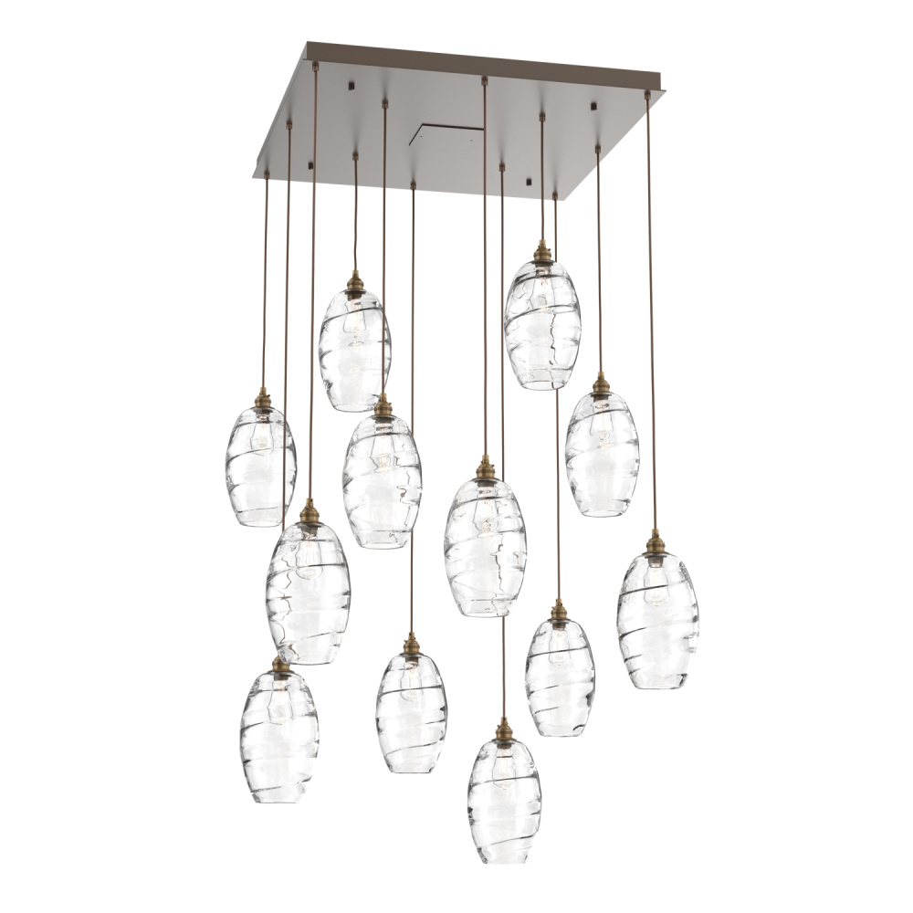Ellisse Square 12pc Multi-Pendant