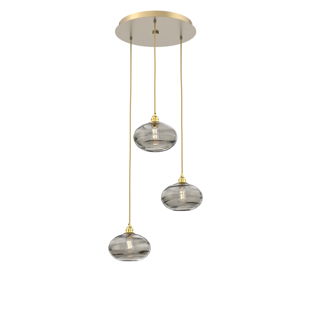 Coppa Round 3pc Multi-Pendant
