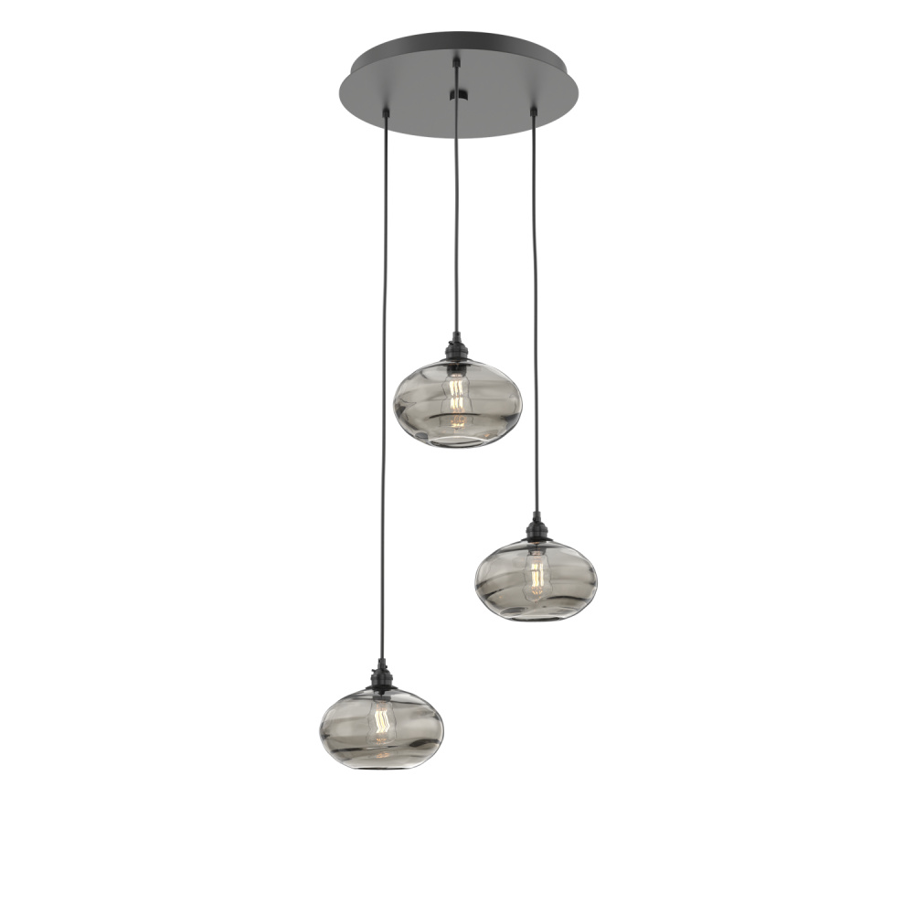 Coppa Round 3pc Multi-Pendant