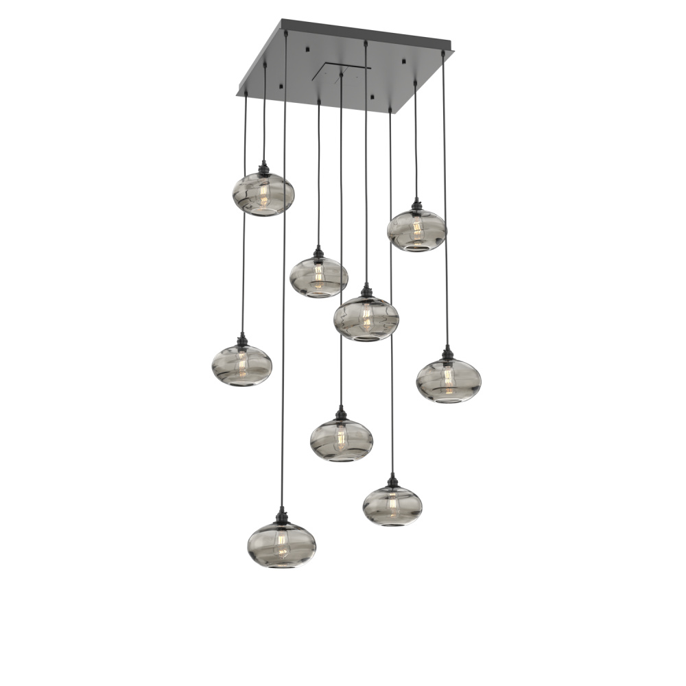 Coppa Square 9pc Multi-Pendant