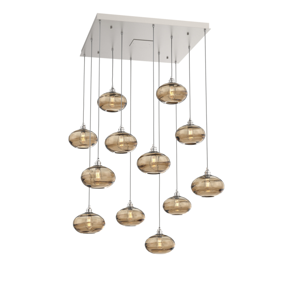 Coppa Square 12pc Multi-Pendant