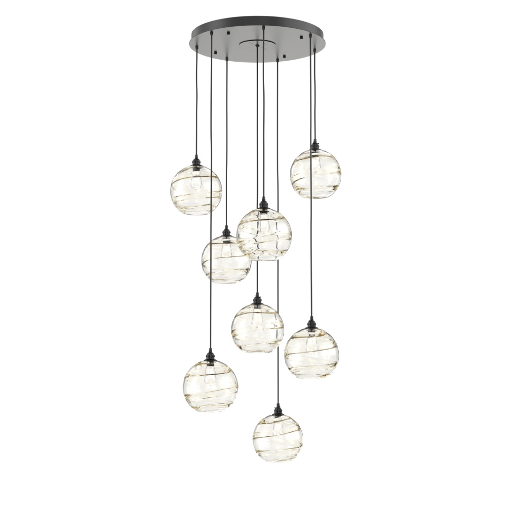 Terra Round 8pc Multi-Pendant