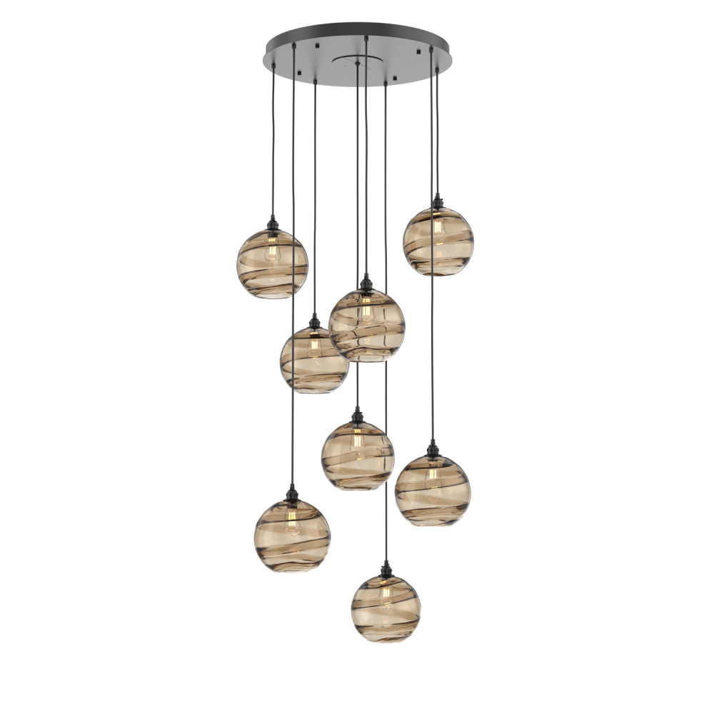 Terra Round 8pc Multi-Pendant